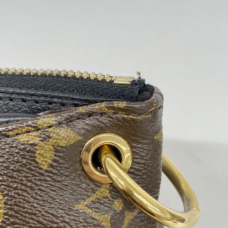 Louis Vuitton Handbag Monogram Pallas BB M41218 Brown Noir Black 2way Bag Ladies