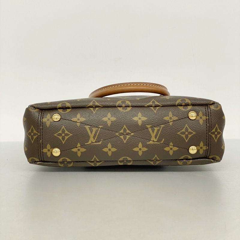 Louis Vuitton Handbag Monogram Pallas BB M41218 Brown Noir Black 2way Bag Ladies