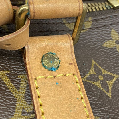 Louis Vuitton Boston Bag Monogram Keepall 55 M41424 Brown Men Women Unisex