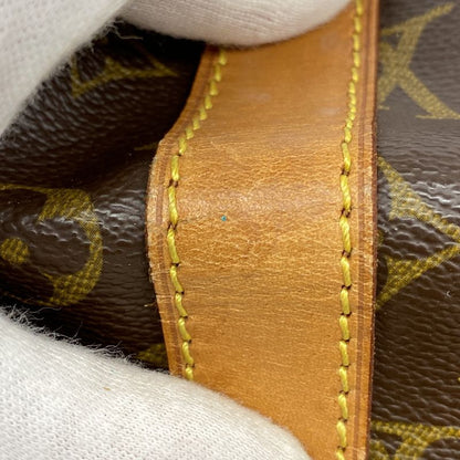 Louis Vuitton Boston Bag Monogram Keepall 55 M41424 Brown Men Women Unisex