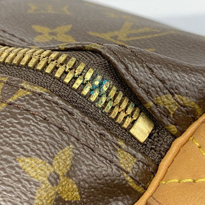 Louis Vuitton Boston Bag Monogram Keepall 55 M41424 Brown Men Women Unisex