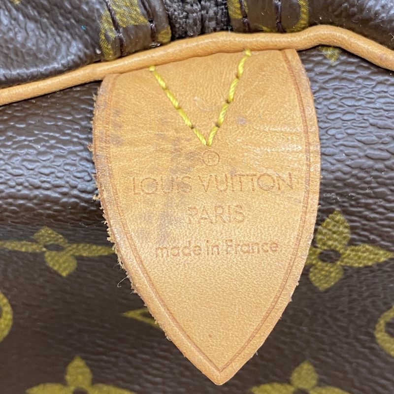 Louis Vuitton Boston Bag Monogram Keepall 55 M41424 Brown Men Women Unisex