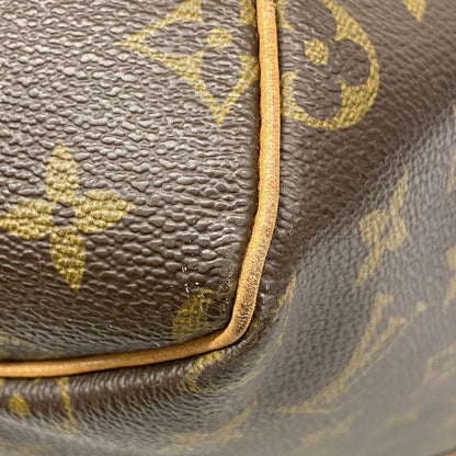 Louis Vuitton Boston Bag Monogram Keepall 55 M41424 Brown Men Women Unisex