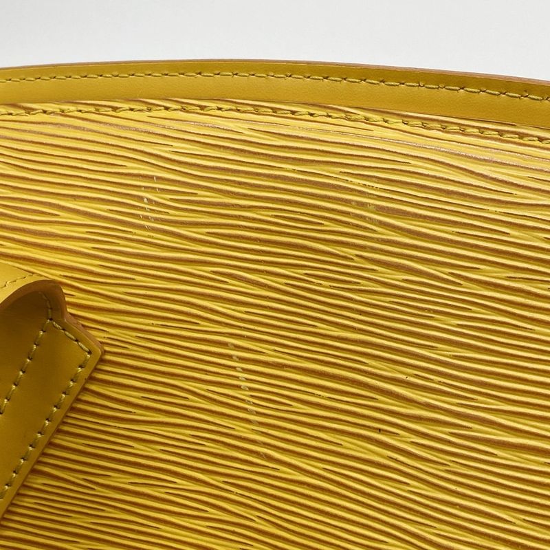 Louis Vuitton Shoulder Bag Epi Saint-jacques Shopping M52269 Jaune Ladies