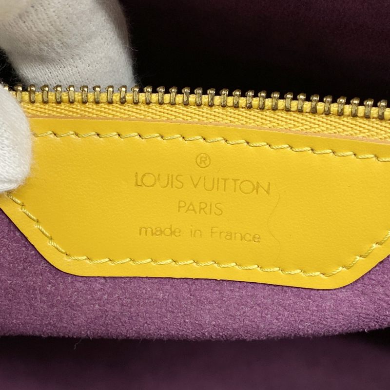 Louis Vuitton Shoulder Bag Epi Saint-jacques Shopping M52269 Jaune Ladies
