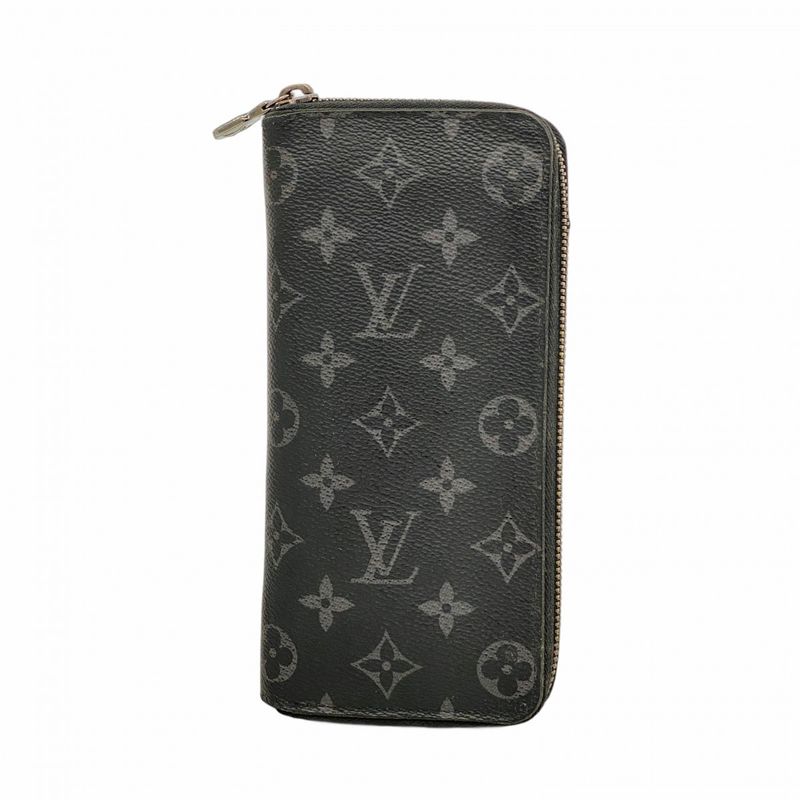 Louis Vuitton Long Wallet Monogram-eclipse Zippy Wallet Vertical M62295
