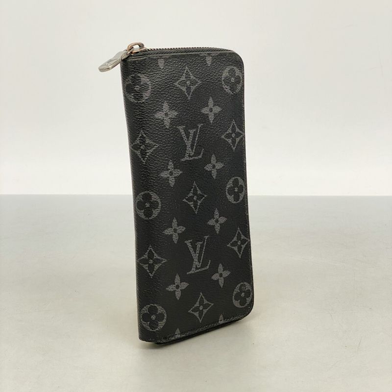Louis Vuitton Long Wallet Monogram-eclipse Zippy Wallet Vertical M62295