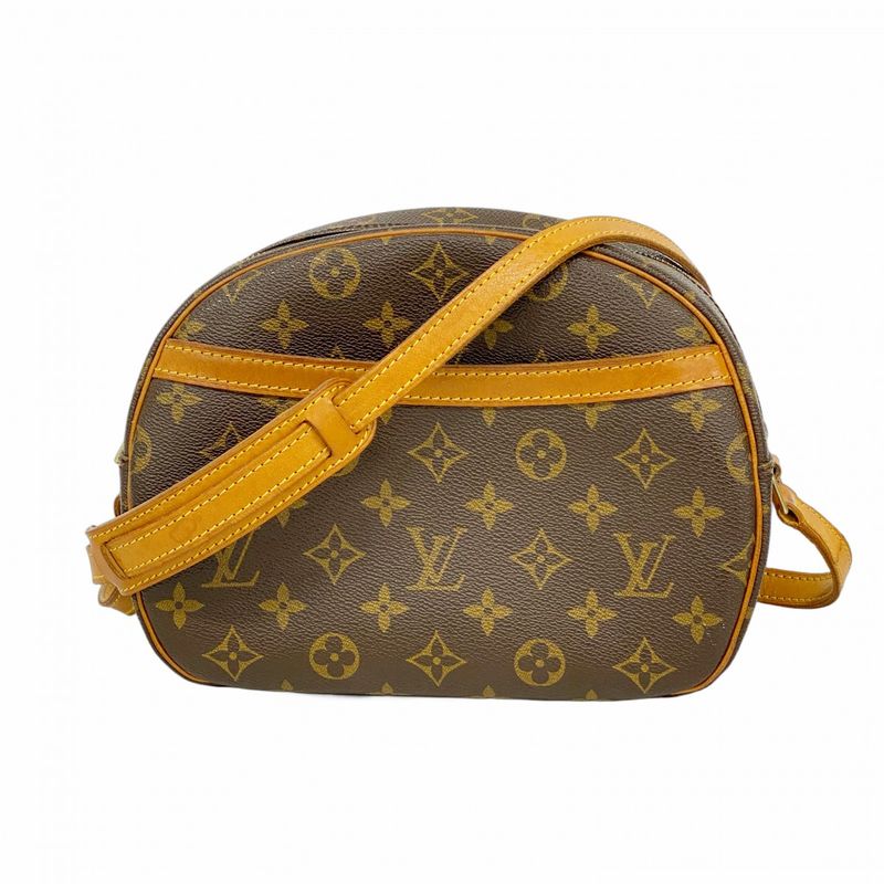 Louis Vuitton Shoulder Bag Monogram Blois M51221 Brown Ladies
