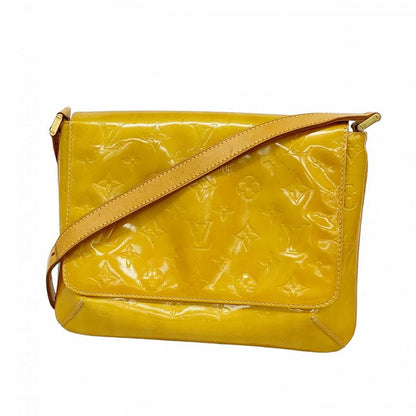 Louis Vuitton Shoulder Bag Vernis Thompson Street M91008 Beige Ladies