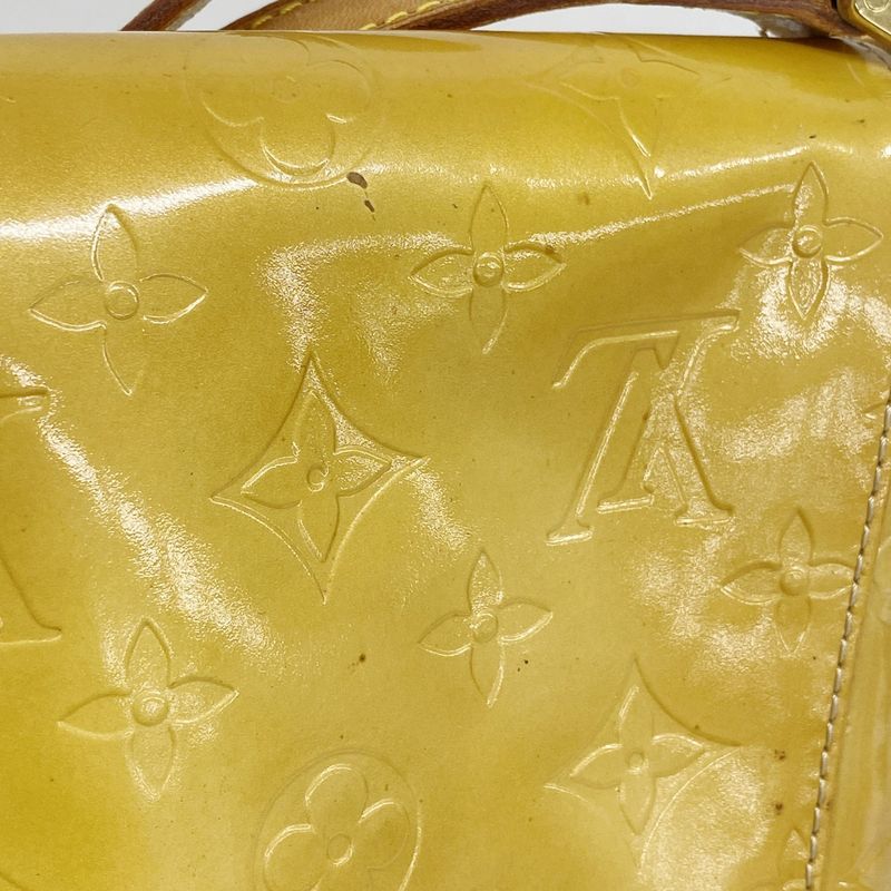 Louis Vuitton Shoulder Bag Vernis Thompson Street M91008 Beige Ladies