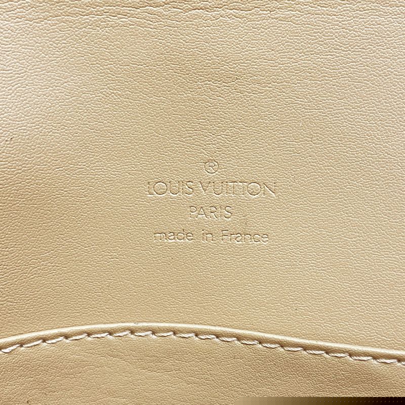 Louis Vuitton Shoulder Bag Vernis Thompson Street M91008 Beige Ladies