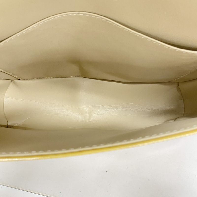 Louis Vuitton Shoulder Bag Vernis Thompson Street M91008 Beige Ladies