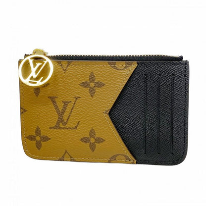 Louis Vuitton Coin Case Monogram ・reverse Porte Caltromie M81912 Brown Ladies