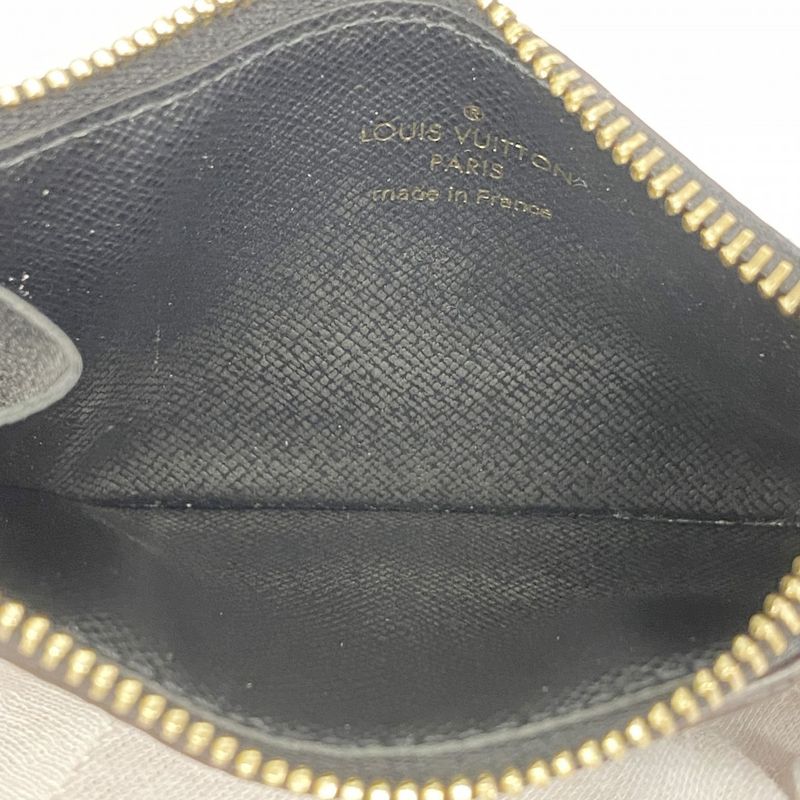 Louis Vuitton Coin Case Monogram ・reverse Porte Caltromie M81912 Brown Ladies