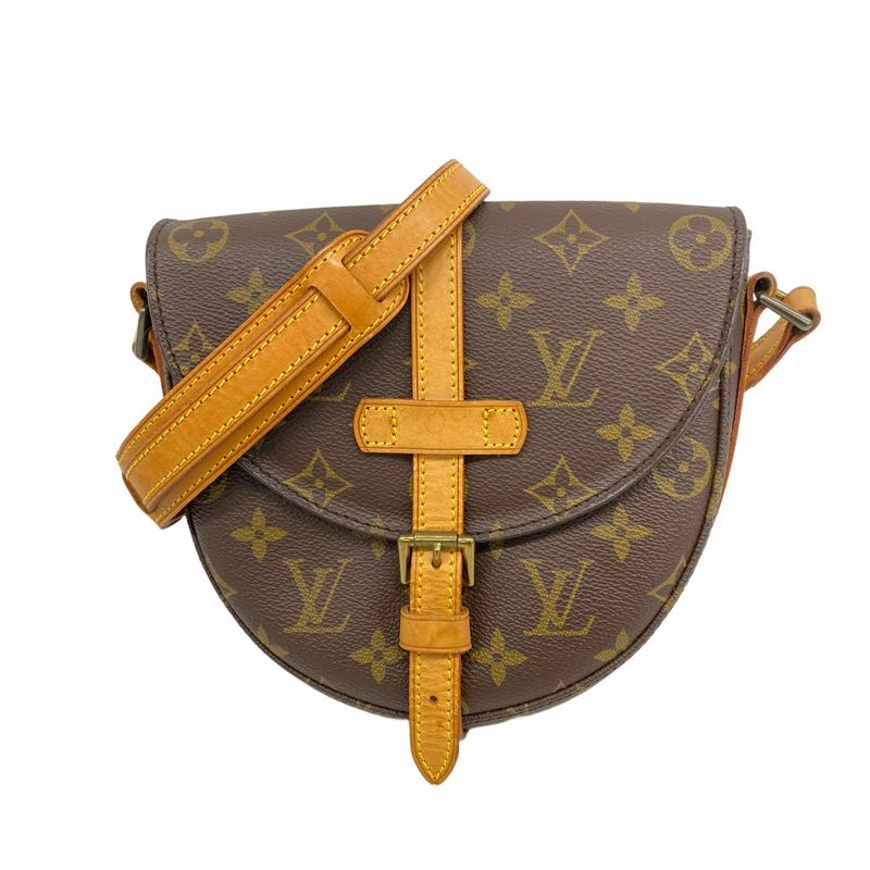 Louis Vuitton Shoulder Bag Monogram Chien Tee PM M51234 Brown Women's