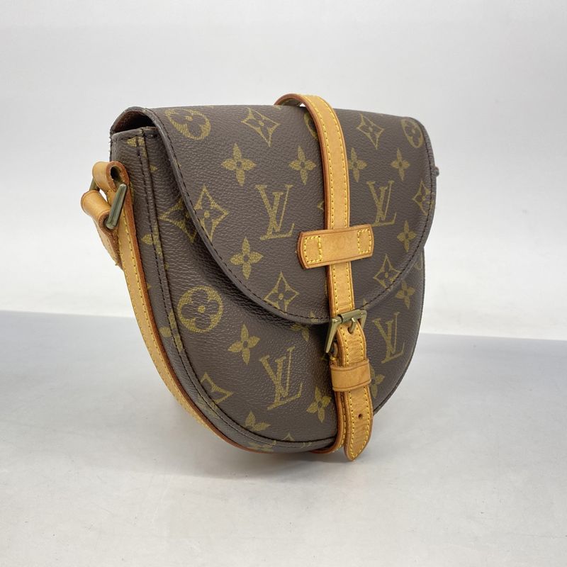 Louis Vuitton Shoulder Bag Monogram Chien Tee PM M51234 Brown Women's