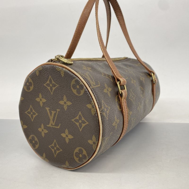 Louis Vuitton Handbag Monogram Papillon 26 M51386 Brown Ladies
