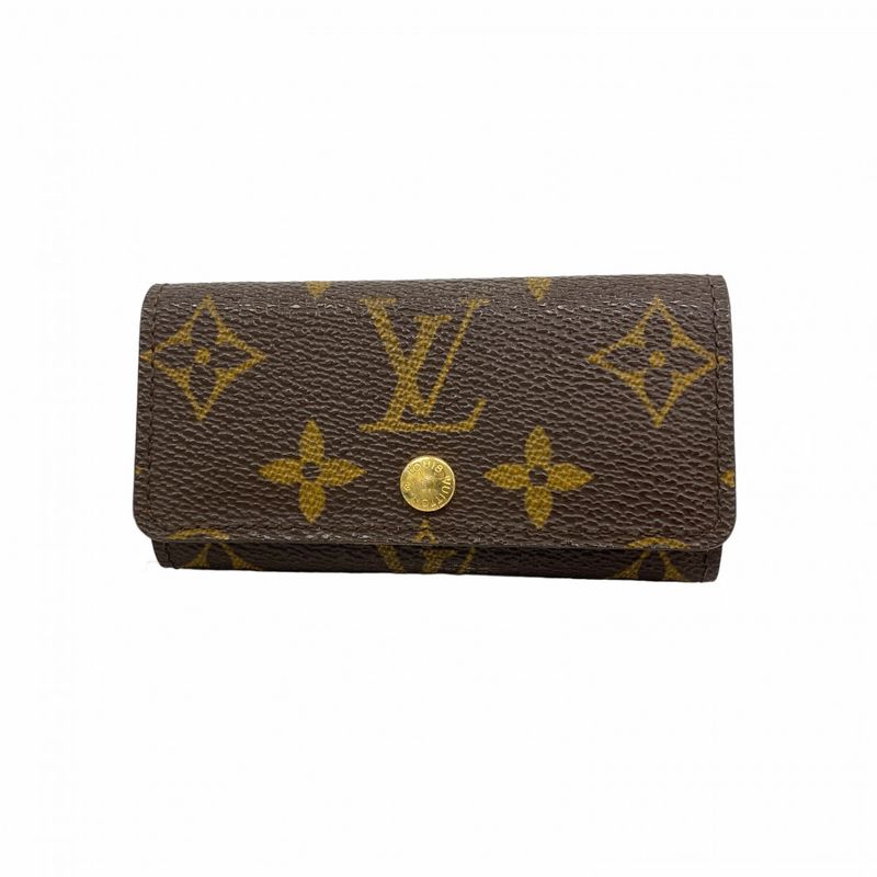 Louis Vuitton Key Case Monogram Multicles 4 M69517 Brown Men Women Unisex