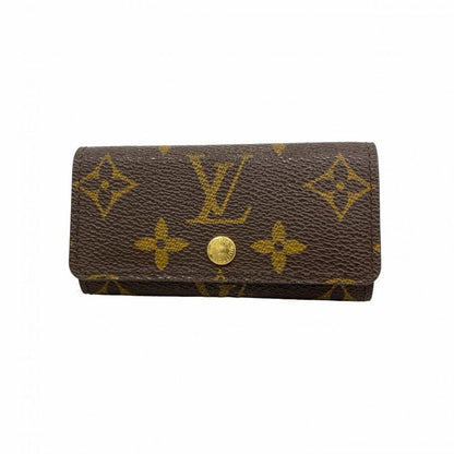Louis Vuitton Key Case Monogram Multicles 4 M69517 Brown Men Women Unisex