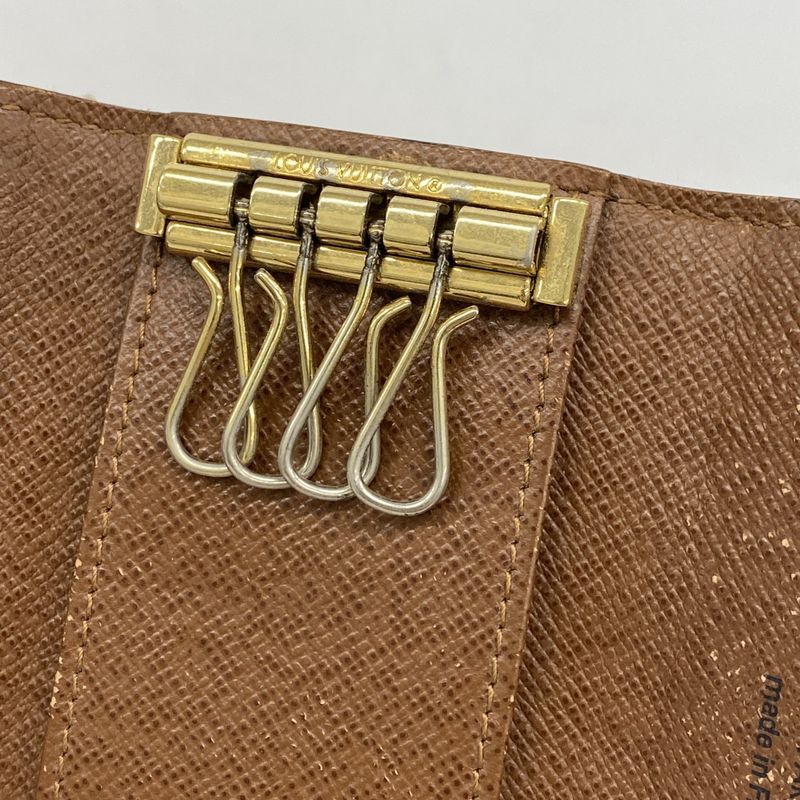Louis Vuitton Key Case Monogram Multicles 4 M69517 Brown Men Women Unisex