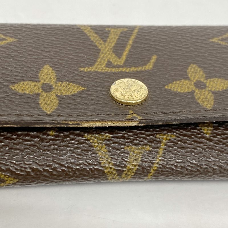 Louis Vuitton Key Case Monogram Multicles 4 M69517 Brown Men Women Unisex