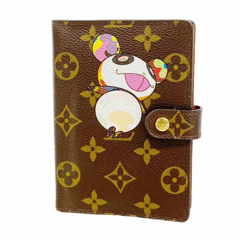 Louis Vuitton Notebook Cabas - Monogram Panda Takashi Murakami Agenda PM R20011