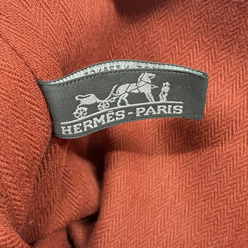 Hermes Handbag Caravan Horizontal MM Vauderma Bordeaux Silver Hardware 2way Bag