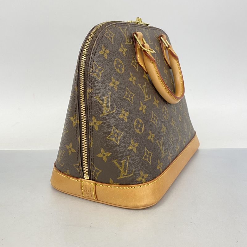 Louis Vuitton Handbag Monogram Alma M51130 Brown Ladies