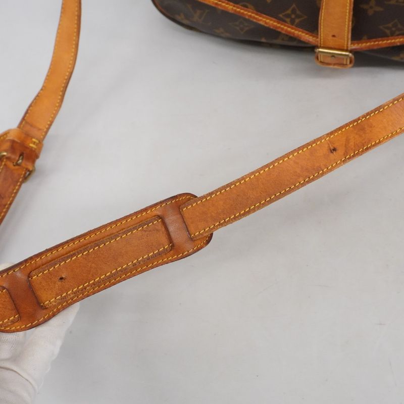 Louis Vuitton Shoulder Bag Monogram Saumur 35 M42254 Brown Ladies
