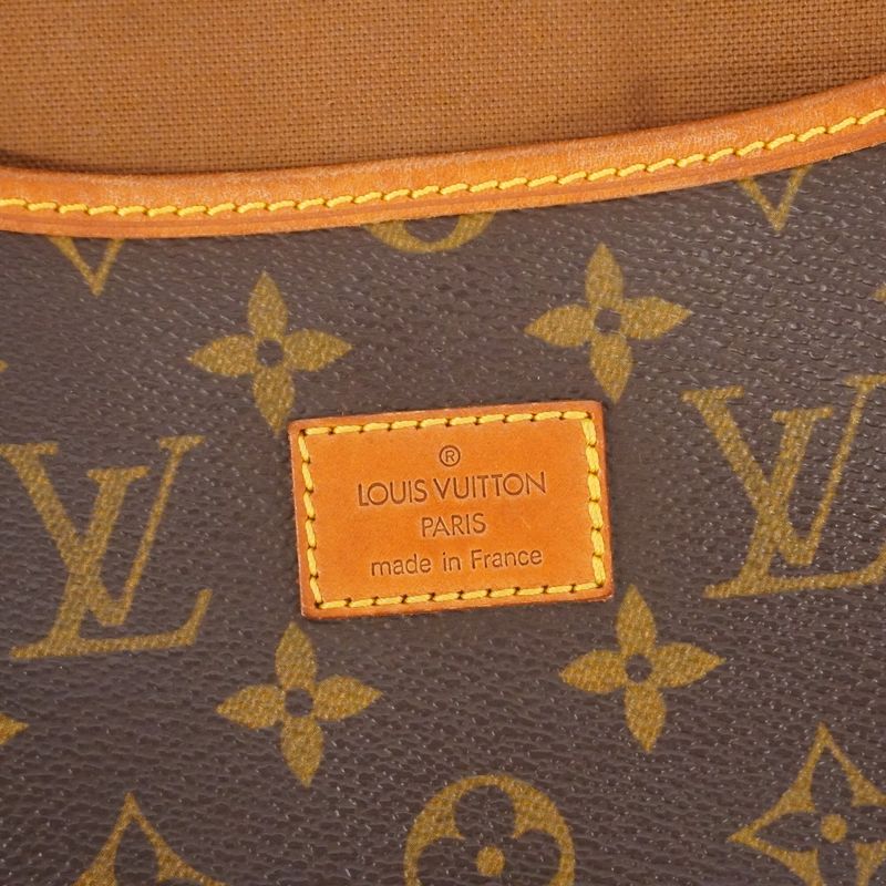 Louis Vuitton Shoulder Bag Monogram Saumur 35 M42254 Brown Ladies