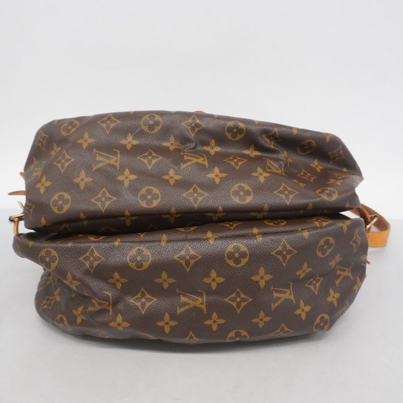 Louis Vuitton Shoulder Bag Monogram Saumur 35 M42254 Brown Ladies