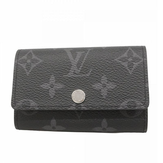 Louis Vuitton Key Case Monogram ・eclipse Multicles 6 M82603 Black Men's