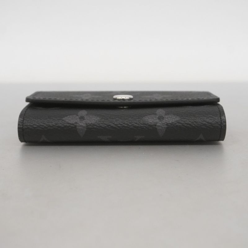Louis Vuitton Key Case Monogram ・eclipse Multicles 6 M82603 Black Men's