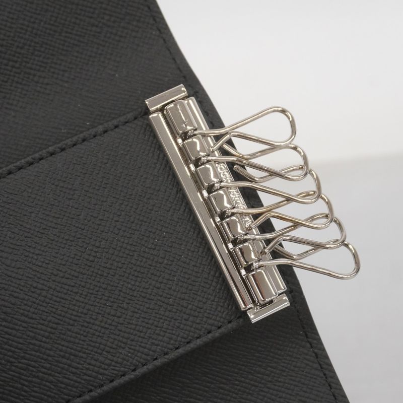 Louis Vuitton Key Case Monogram ・eclipse Multicles 6 M82603 Black Men's