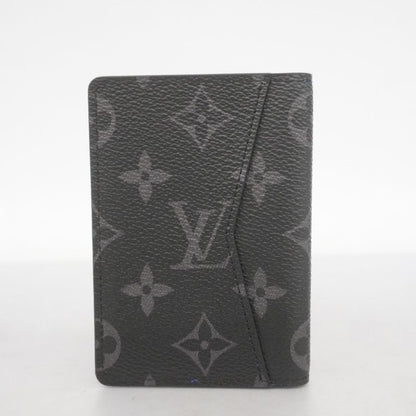 Louis Vuitton Card Case Monogram Eclipse Organizer Depoche M80911 Black