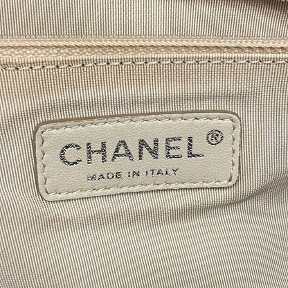 Chanel Tote Bag Unlimited Lambskin Black Silver Hardware Women's