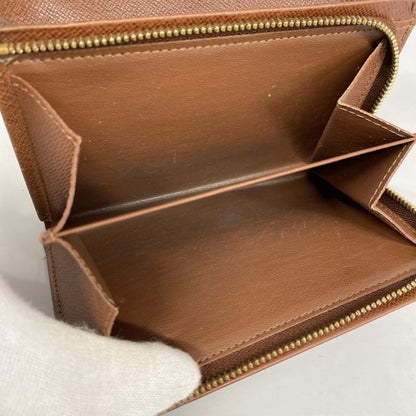 Louis Vuitton Wallet Monogram Portomone Vietresor M61730 Brown Ladies
