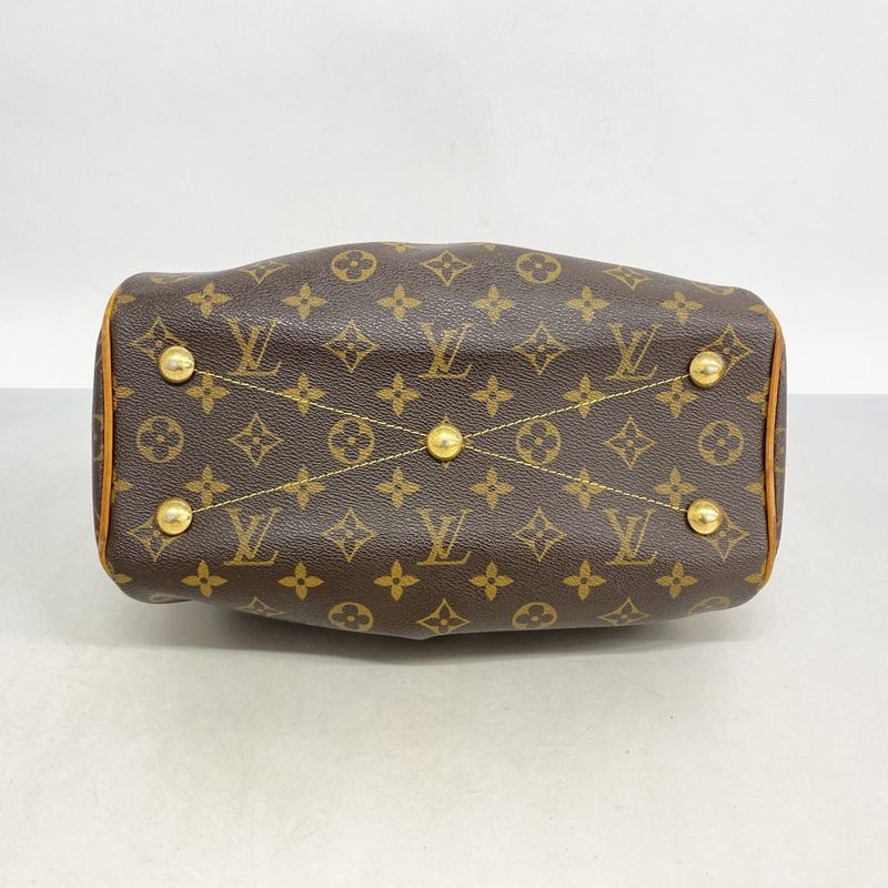 Louis Vuitton Handbag Monogram Tivoli PM M40143 Brown Ladies