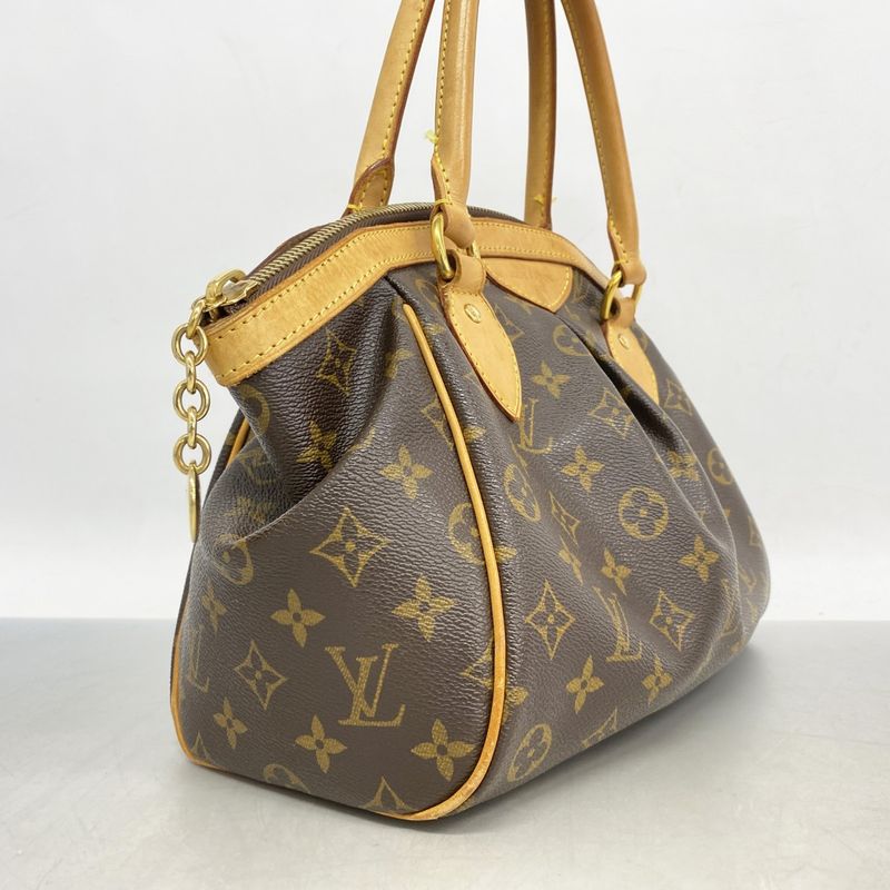 Louis Vuitton Handbag Monogram Tivoli PM M40143 Brown Ladies