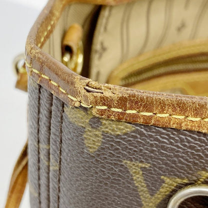 Louis Vuitton Tote Bag Monogram Neverfull PM M40155 Brown Ladies