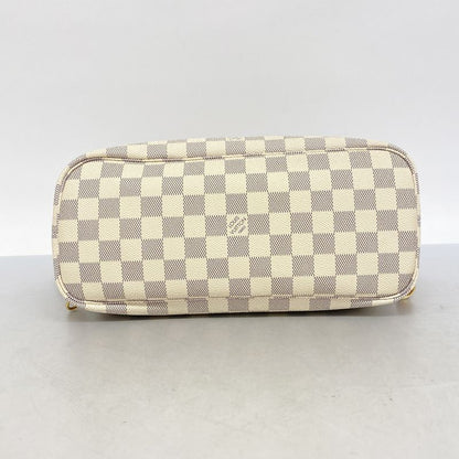 Louis Vuitton Tote Bag Damier Azure Neverfull PM N41362 White Ladies