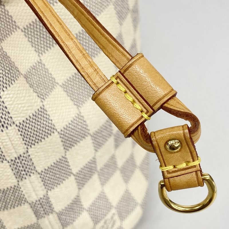 Louis Vuitton Tote Bag Damier Azure Neverfull PM N41362 White Ladies