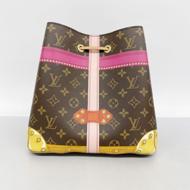 Louis Vuitton Shoulder Bag Monogram Summer Trunk Neo Noe M40649 Brown Ladies