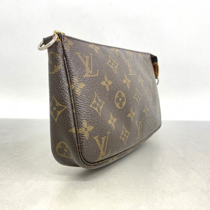 Louis Vuitton Pouch Monogram Pochette Accessoire M51980 Brown Ladies