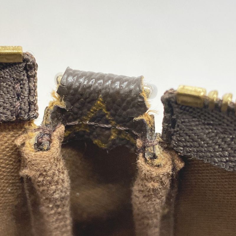 Louis Vuitton Pouch Monogram Pochette Accessoire M51980 Brown Ladies