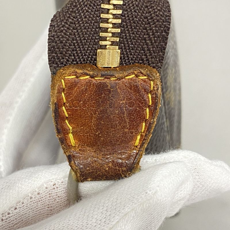 Louis Vuitton Pouch Monogram Pochette Accessoire M51980 Brown Ladies