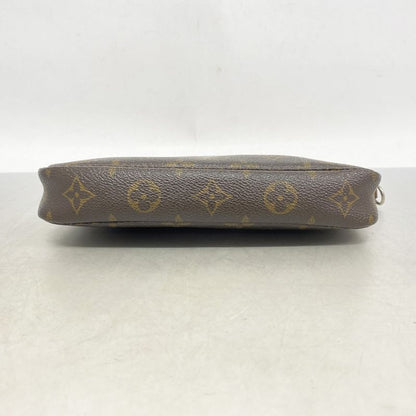 Louis Vuitton Pouch Monogram Pochette Accessoire M51980 Brown Ladies