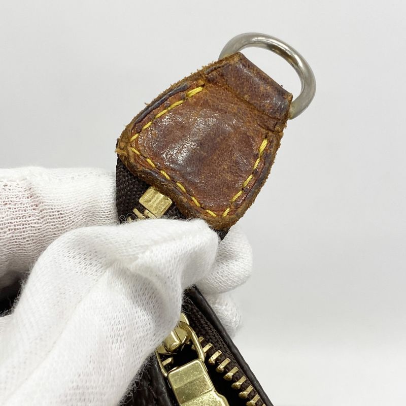 Louis Vuitton Pouch Monogram Pochette Accessoire M51980 Brown Ladies