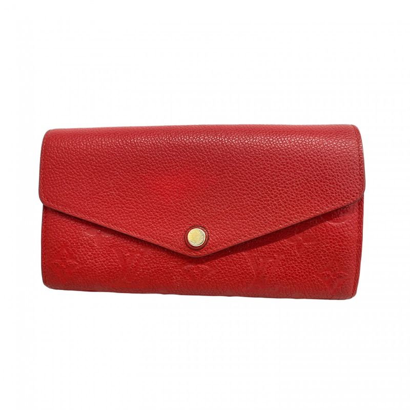 Louis Vuitton Long Wallet Monogram/empreinte Portefeuille Sarah M61181 Threes
