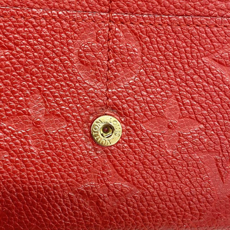 Louis Vuitton Long Wallet Monogram/empreinte Portefeuille Sarah M61181 Threes